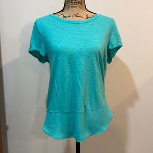 Turquoise Express tee